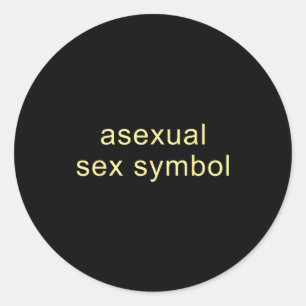 Adesivo Redondo Símbolo Aual Engraçado Orgulho Lgbtq Ace
