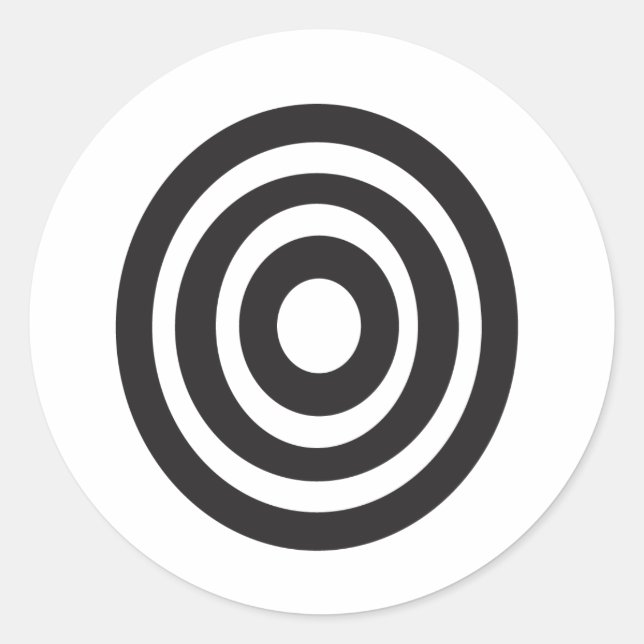 Adesivo Redondo Símbolo de dinkra (Frente)