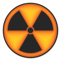 Símbolo de Radiação Laranja