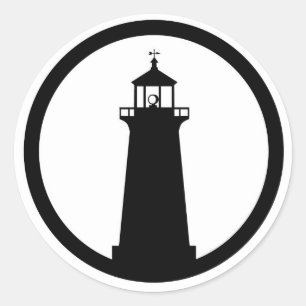 Adesivo Redondo símbolo do farol