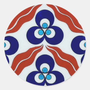 Adesivo Redondo Símbolo do poder/Chin-teh-mãe-nee