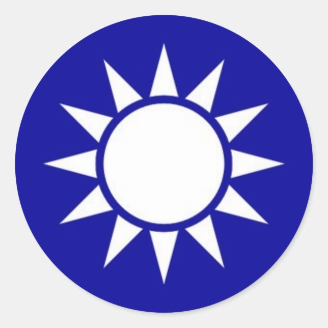 Adesivo Redondo símbolo kmt (Frente)