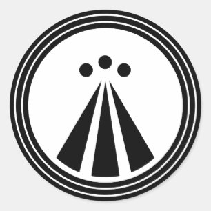 Adesivo Redondo Símbolo OBOD