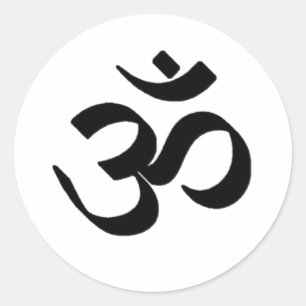 Adesivo Redondo Símbolo Ohm