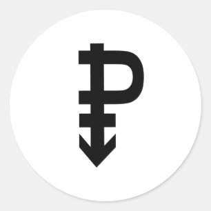 Adesivo Redondo Símbolo Pansexual