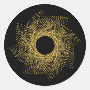 Adesivo Redondo Símbolo sagrado da geometria