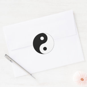 Adesivo Redondo Símbolo Yin Yang