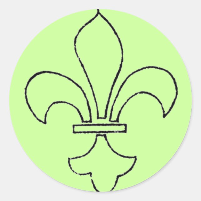 Adesivo Redondo Símbolos Cristãos Sticker (Frente)