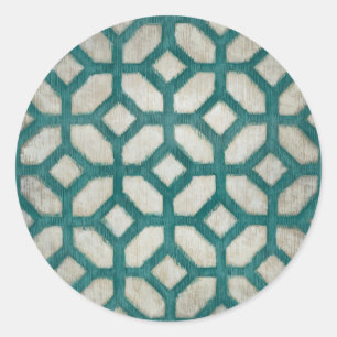 Adesivo Redondo Simetria de Espectro IX