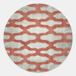 Adesivo Redondo Simetria de Espectro VI