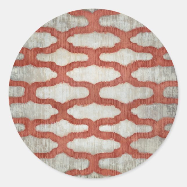 Adesivo Redondo Simetria de Espectro VI (Frente)