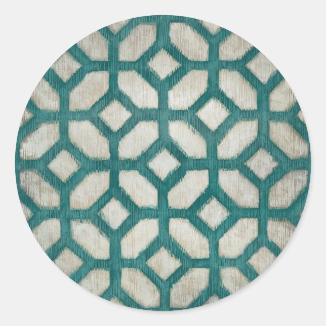 Adesivo Redondo Simetria do Espectro IX (Frente)