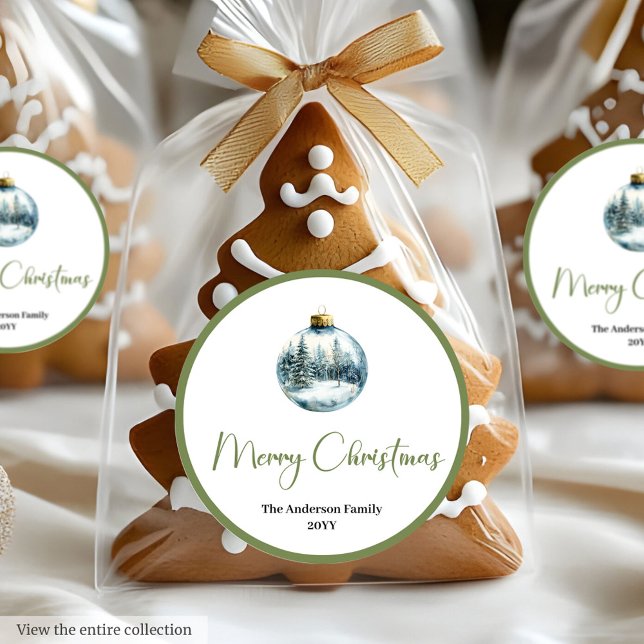 Adesivo Redondo Simple Boho Pine Wreath Holiday Envelope Sticker (Simple Boho Pine Wreath Holiday Envelope Seal Sticker

)