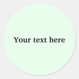 Adesivo Redondo Simples e elegante adicionar seu texto personaliza