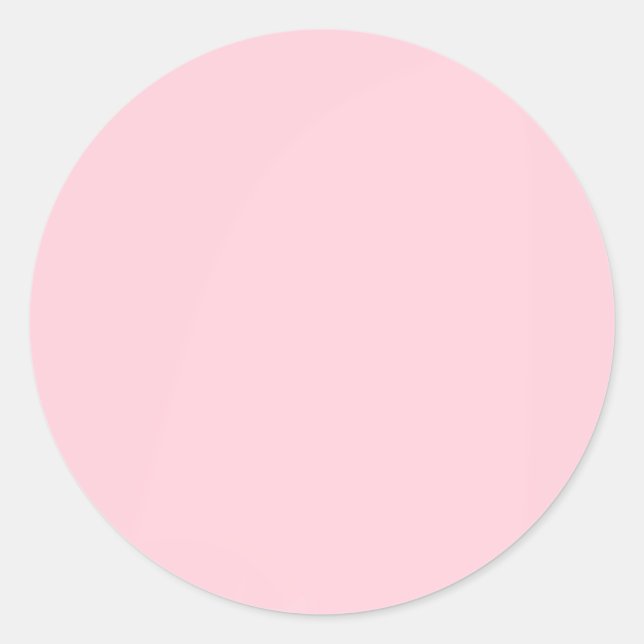 Adesivo Redondo simples e mínimo personalizado pastel personalizad (Frente)