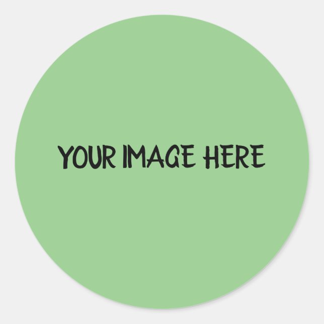 Adesivo Redondo SIMPLES RODADA CLÁSSICA DE ESTILO DE TEXTO EM lara (Frente)