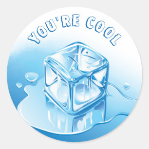 Adesivo Redondo Simples, você é professor Legal