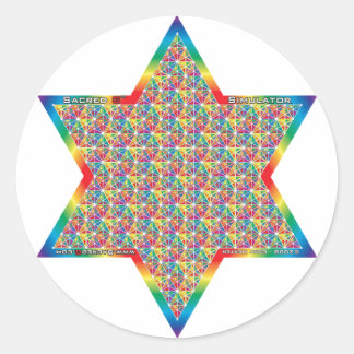 Adesivo Redondo Simulador