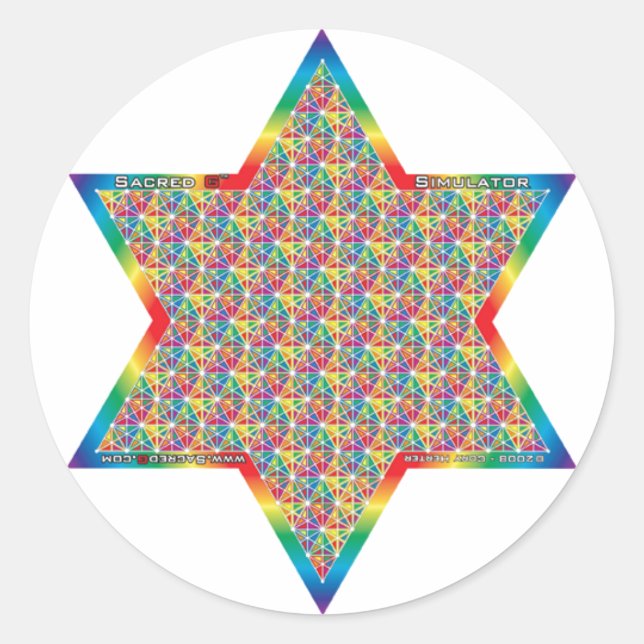 Adesivo Redondo Simulador (Frente)