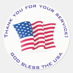 Adesivo Redondo Sinalizador Americano Personalize Seu Próprio Text