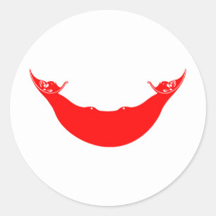 Adesivo Redondo Sinalizador da Ilha páscoa