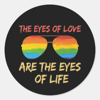 Adesivo Redondo Sinalizador de Movimento Lgbtq