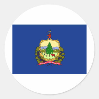 Adesivo Redondo Sinalizador do Estado Vermont