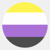 Sinalizador do Orgulho Não Binário/Enby