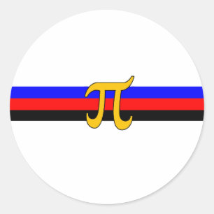 Adesivo Redondo Sinalizador do Orgulho Polimário