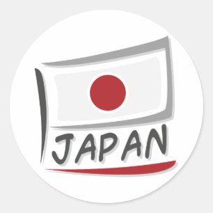 Adesivo Redondo Sinalizador do Orgulho X do Japão
