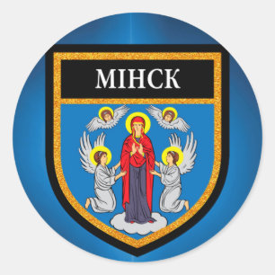 Adesivo Redondo Sinalizador Minsk