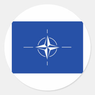 Adesivo Redondo Sinalizador N.A.T.O.