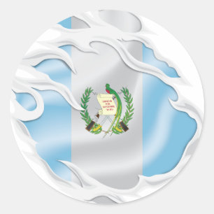 Adesivo Redondo Sinalizador Ripado da Guatemala