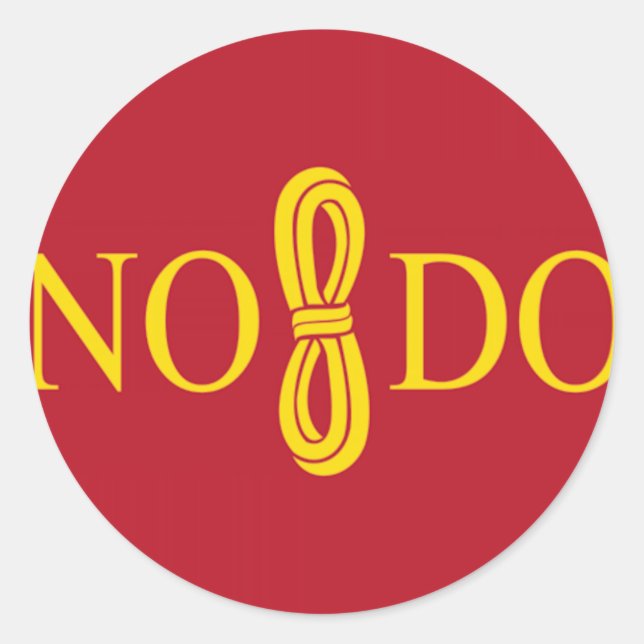 Adesivo Redondo Sinalizador Sevilha (Espanha) (Frente)