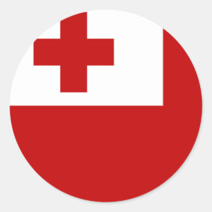 Adesivo Redondo Sinalizador Tonga