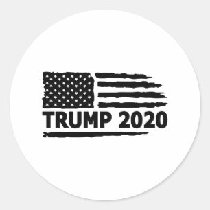 Adesivo Redondo Sinalizador Trump 2020