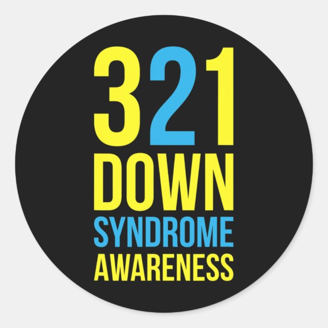 Adesivo Redondo Sindroma Inativo 321 (Frente)
