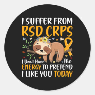 Adesivo Redondo Sindroma Regional de Dor Complexa do CRPS RSD Sens