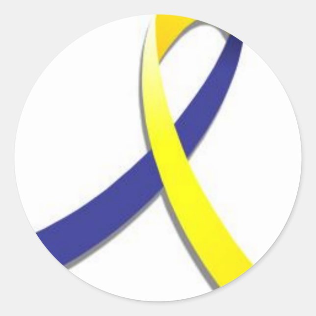 Adesivo Redondo Síndrome de Down (Frente)