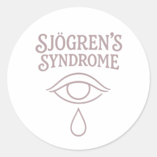 Adesivo Redondo síndrome de jogrens