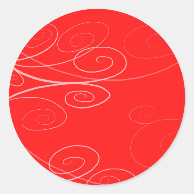 Adesivo Redondo Sinfonia Swirl (Frente)
