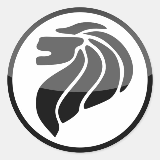 Adesivo Redondo singapura (Frente)