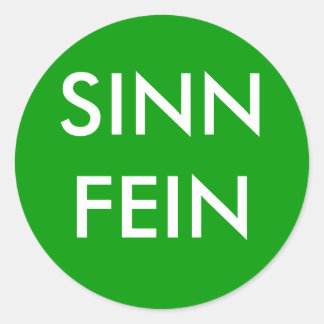 Adesivo Redondo Sinn Fein Sticker