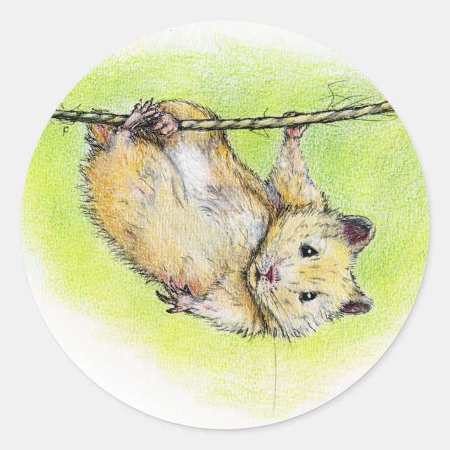 Adesivo Redondo Sir Ham (Frente)