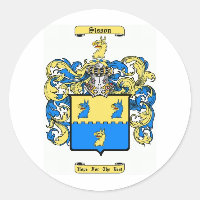 Adesivo Redondo sisson (Frente)