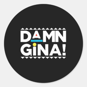 Adesivo Redondo Sitcom Urban 90s Martin Afro TV Show