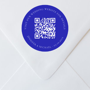 ADESIVO CHARADA INTERROGAÇÃO QR CODE 10x8,5 CM - BRANCO E LARANJA 