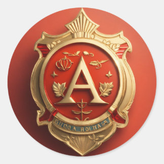 Adesivo Redondo Situação perspicaz