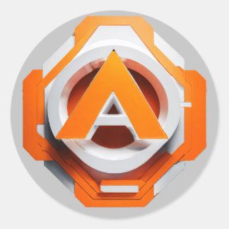 Adesivo Redondo Situação perspicaz