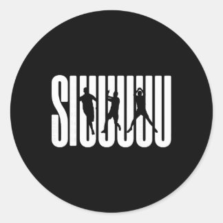 Adesivo Redondo Siuuu Soccer Lovers Present For Fan Kid's Boys 